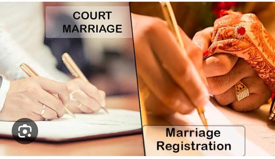 Assistance in Registration of Court Marriage